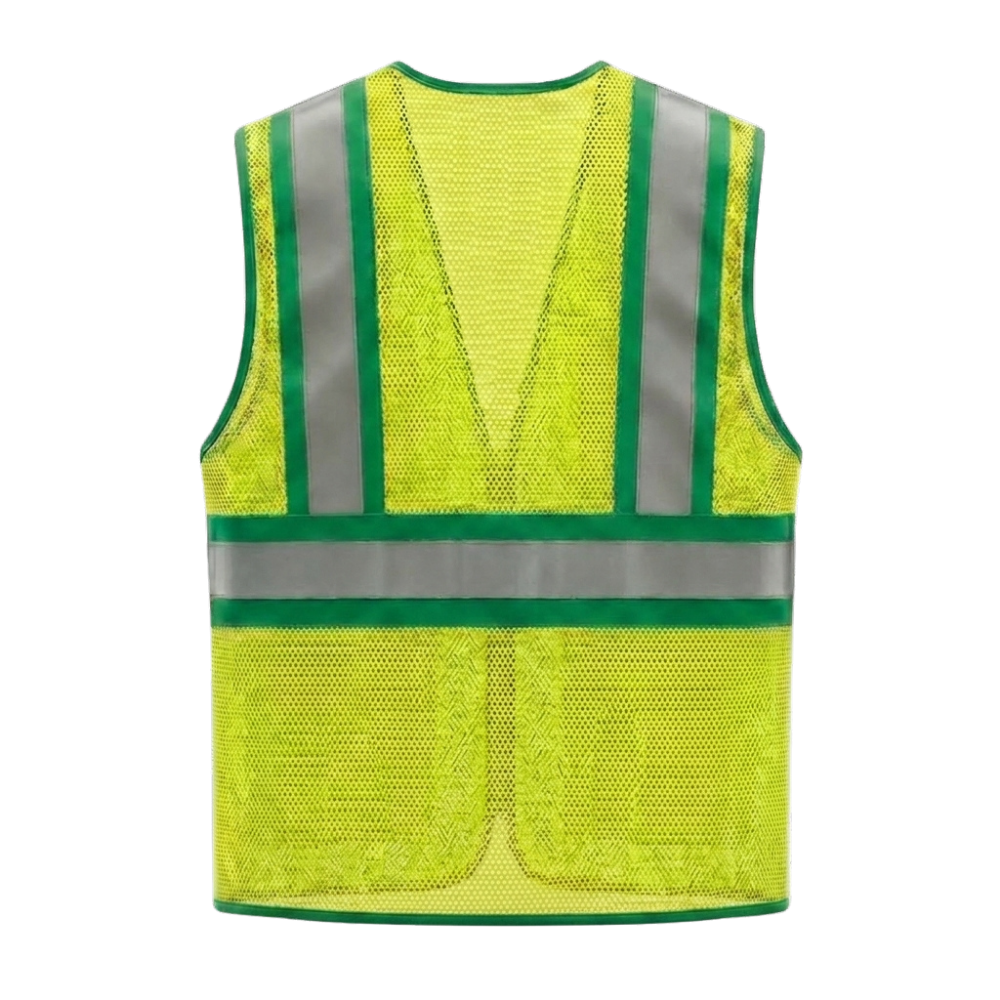 Green Hi-Vis Executive Safety Vest - Image 2