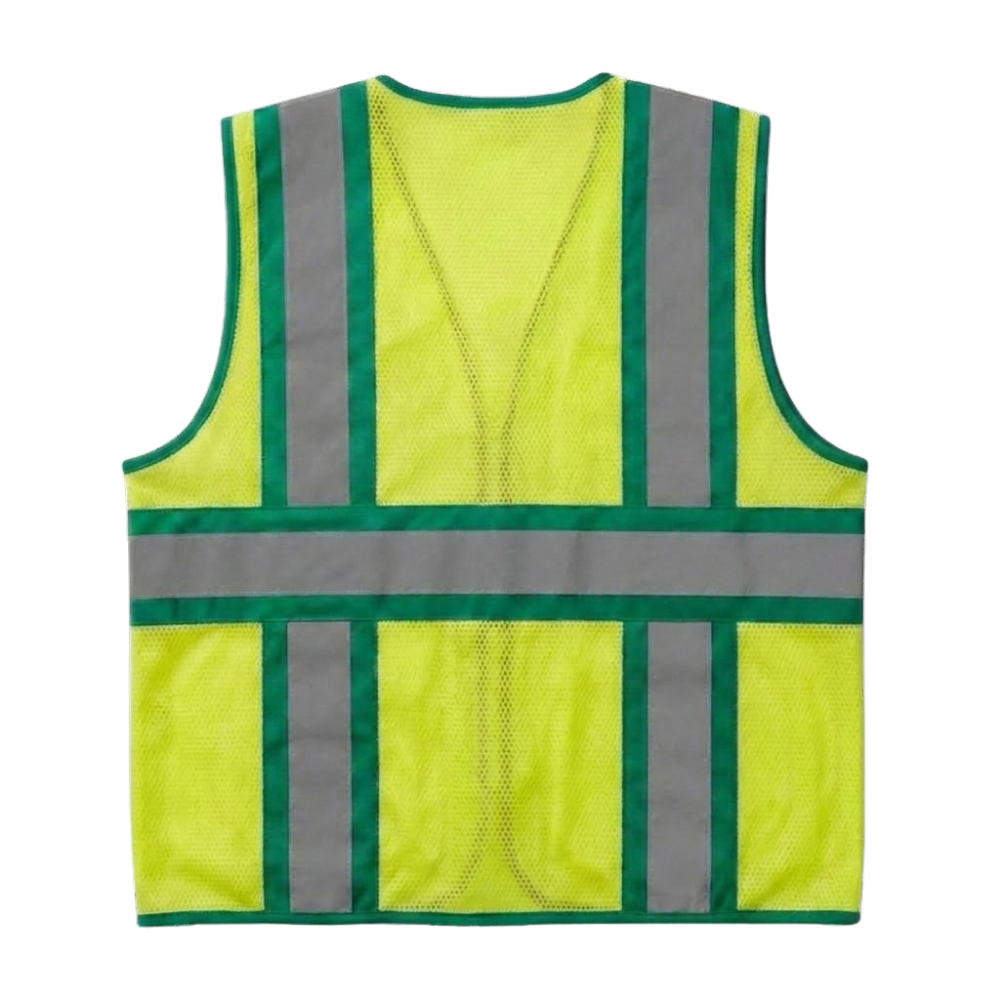 Green Hi-Vis Executive Safety Vest - Image 4