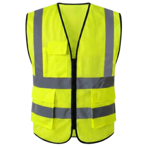 High-Brightness Safety Vest | CE/ANSI Certified | For Delivery Partners/Drivers