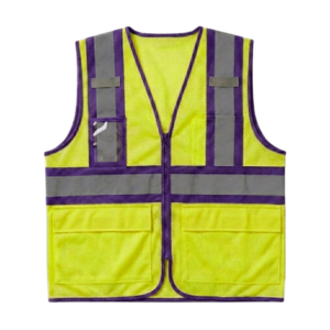 Purple Hi-Vis Executive Safety Vest