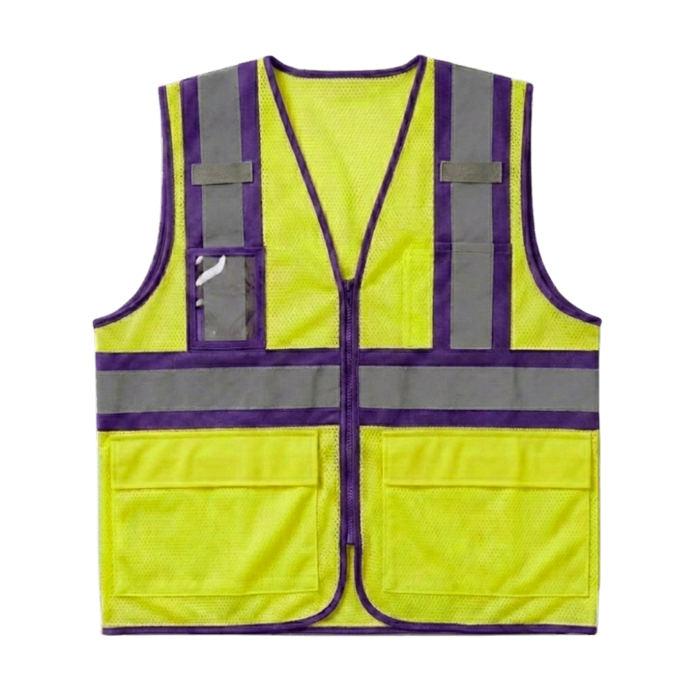 Purple Hi-Vis Executive Safety Vest
