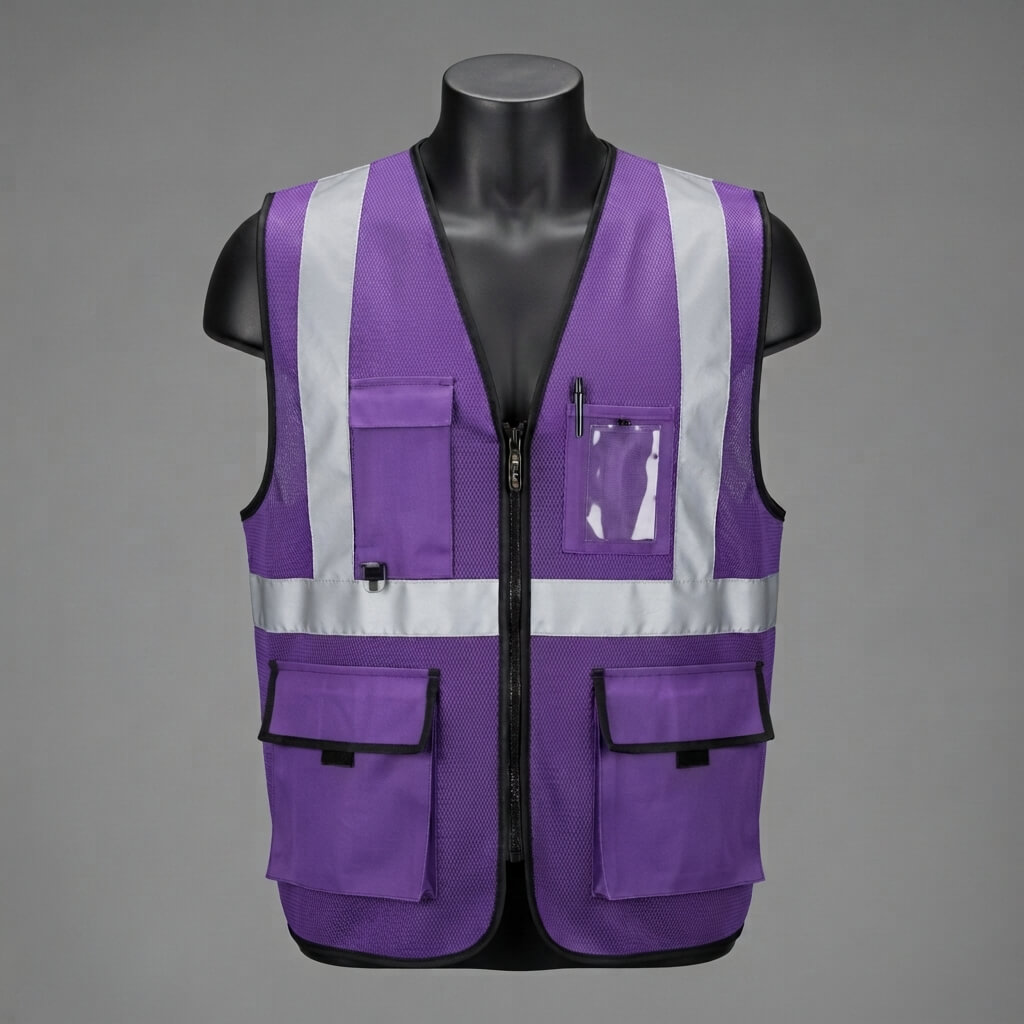 Purple Hi-Vis Vest